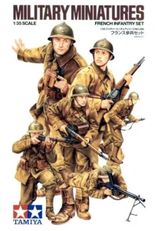 Tamiya 35288 French Infantry Set 1/35