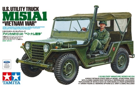 Tamiya 35334 1/35 M151A1 Vietnam Tamiya 35334 1/35 M151A1 Vietnam