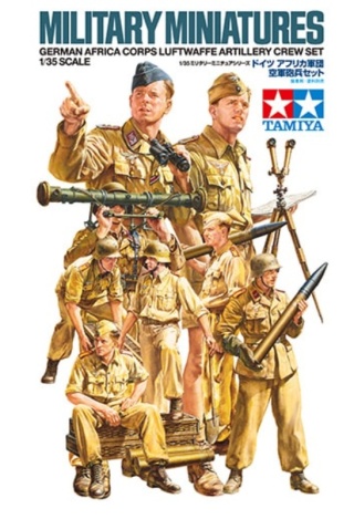 Tamiya 35343 1/35 Africa Luftwaffe Art Crew