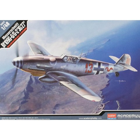 Academy 12321 Messerschmitt Bf109G-6/G-2 JG 27, - 1/48