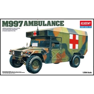 Academy 13243 M997 Humvee Maxi Ambulance - 1/35