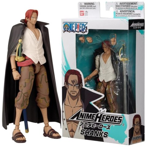 Bandai AH36935 ANIME HEROES ONE PIECE - SHANKS AH36935