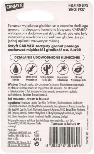 CARMEX Pomadka ochronna w sztyfcie Granat SPF 15 4,25 g