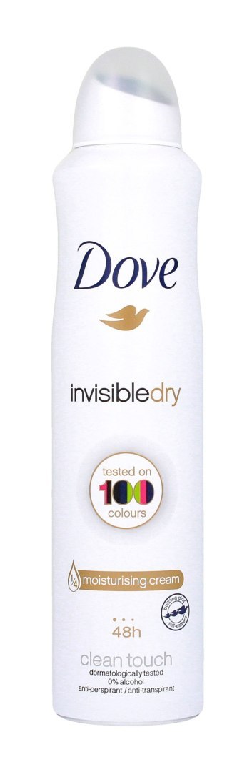 DOVE DEO 250ml Invisible Dry