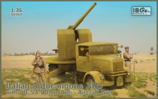 IBG 35063 3RO Italian Autocan with 90/53/AAGun 1/35