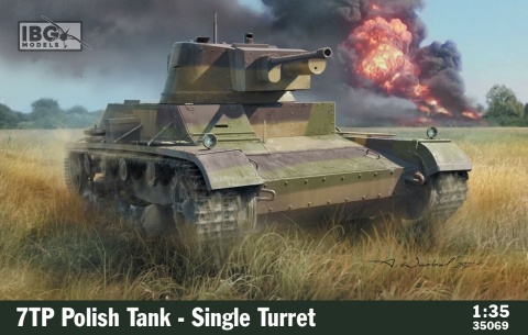 IBG 35069 7TP Polish Tank single Turret 1/35 IBG 35069 7TP Polish Tank single Turret 1/35