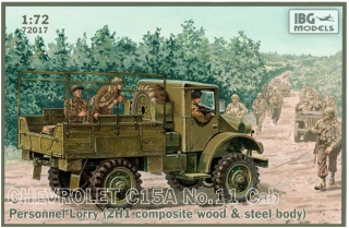 IBG 72017 Chevrolet C15A No.11 C.P 1/72