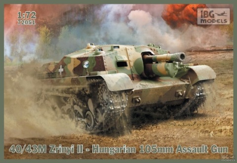 IBG 72051 40/43M Zrinyi II Hungarian 105mm Gun IBG 72051 40/43M Zrinyi II Hungarian 105mm Gun