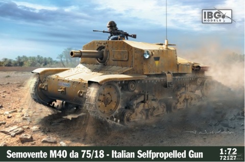 IBG 72127 Semovente M40 da 75/18 - Italian SPG