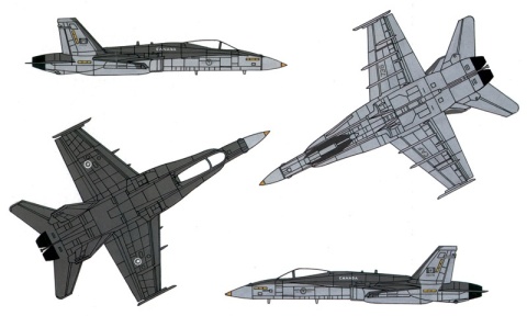 Italeri 0016 1/72 F/A 18 Wild Weasel Italeri 0016 1/72 F/A 18 Wild Weasel