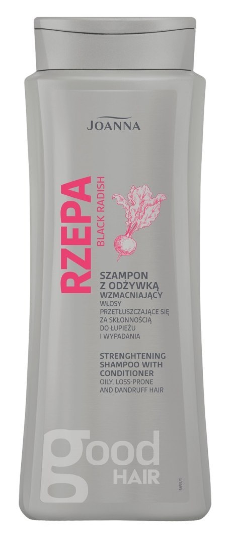 JOANNA RZEPA Szampon 400ml z odżywką.czerw new