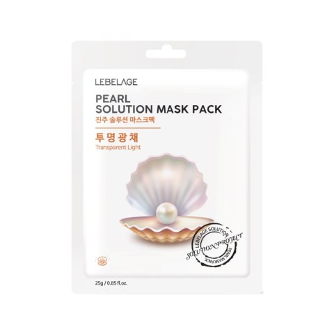 LEBELAGE Maseczka w płachcie Pearl Solution