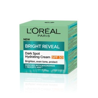 LOREAL Bright Reveal Nawilżający Krem redukujący przebarwienia SPF50 50ml