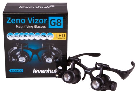 Levenhuk Okulary powiększające Levenhuk Zeno Vizor G8 Levenhuk Okulary powiększające Levenhuk Zeno Vizor G8