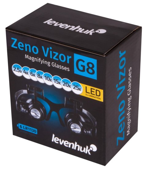 Levenhuk Okulary powiększające Levenhuk Zeno Vizor G8 Levenhuk Okulary powiększające Levenhuk Zeno Vizor G8