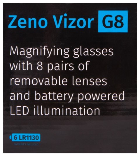 Levenhuk Okulary powiększające Levenhuk Zeno Vizor G8 Levenhuk Okulary powiększające Levenhuk Zeno Vizor G8