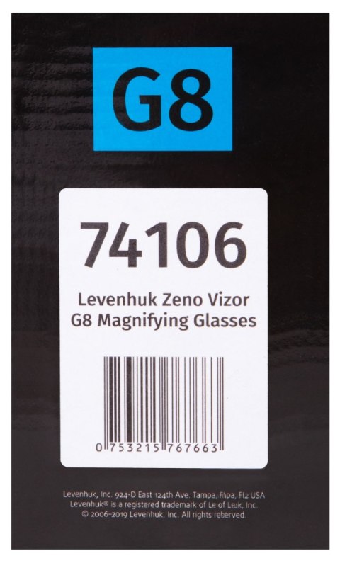 Levenhuk Okulary powiększające Levenhuk Zeno Vizor G8 Levenhuk Okulary powiększające Levenhuk Zeno Vizor G8