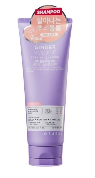 ORJENA Firming Szampon do włosów zwiększający objętość Ginger Volume 200 ml