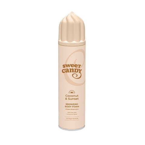 SWEET CANDY Pianka do ciała brązująca Coco&Sunset 250 ml SWEET CANDY Pianka do ciała brązująca Coco&Sunset 250 ml