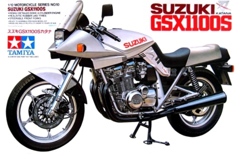 Tamiya 14010 Suzuki GSX1100S Katana 1/12