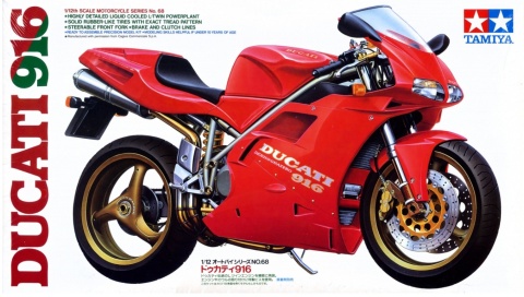 Tamiya 14068 Ducati 916 1/12 Tamiya 14068 Ducati 916 1/12