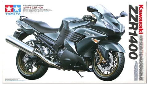 Tamiya 14111 Kawasaki ZZR1400 1/12 Tamiya 14111 Kawasaki ZZR1400 1/12