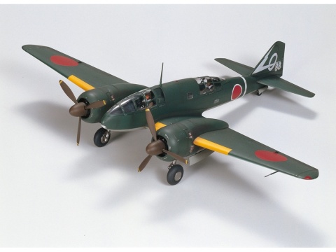 Tamiya 25217 1/48 Mitsubishi Ki-46 III Type 100 & 4x4 Light Vehicle Kurogane Set