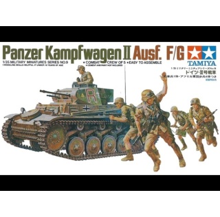 Tamiya 35009 Ger. Panzerkampfwagen II 1/35