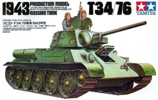 Tamiya 35059 T34/76-1943 Russian Tank 1/35