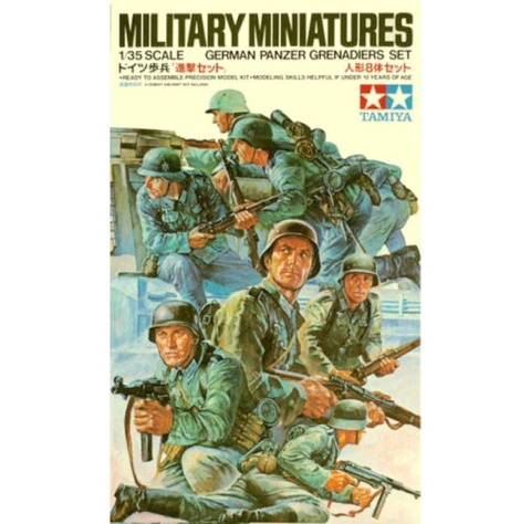 Tamiya 35061 German Panzer Grenadiers 1/35