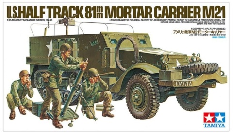 Tamiya 35083 1/35 U.S. M21 Mortar Carrier Tamiya 35083 1/35 U.S. M21 Mortar Carrier