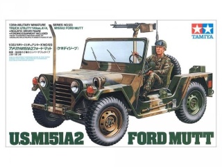 Tamiya 35123 U.S. M151A2 FORD MUTT 1/35