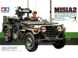 Tamiya 35125 M151A2 w/Tow Missile 1/35