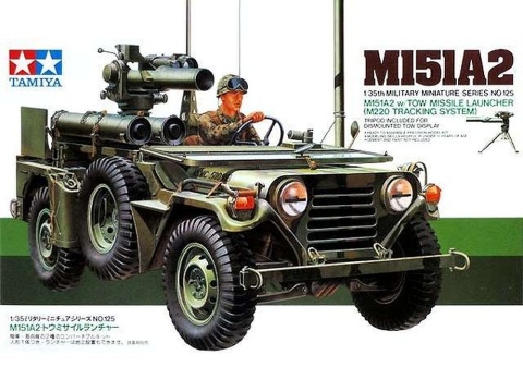 Tamiya 35125 M151A2 w/Tow Missile 1/35