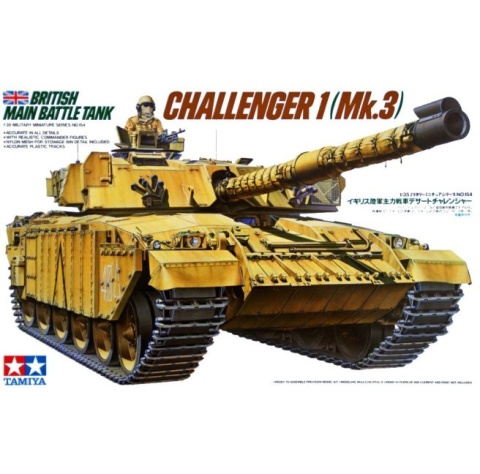 Tamiya 35154 British MBT Challenger 1 Mk.3 1/35 Tamiya 35154 British MBT Challenger 1 Mk.3 1/35