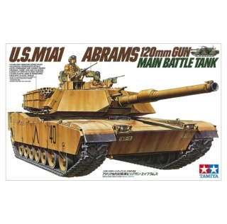 Tamiya 35156 US M1A1 Abrams 120mm Gun Main Battle Tank 1/35