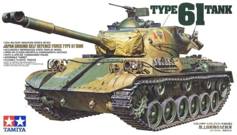 Tamiya 35163 Type 61 Tank 1/35