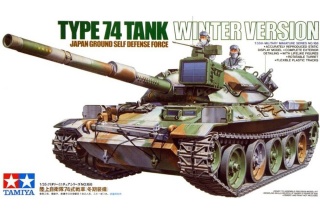 Tamiya 35168 74 Tank Winter Version 1/35