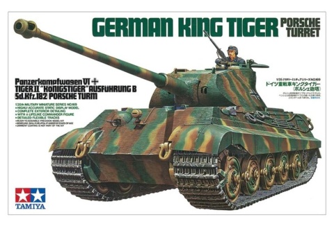 Tamiya 35169 King Tiger Porsche Turret 1/35