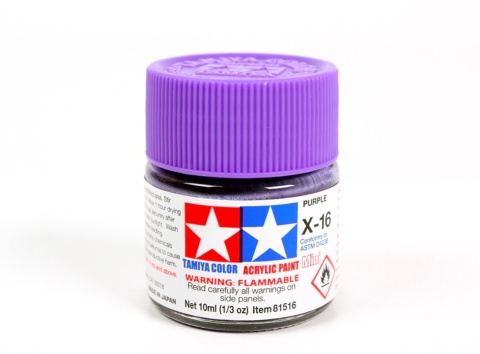 Tamiya 81516 Acrylic Mini X-16 Purple