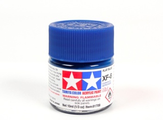 Tamiya 81708 Acrylic Mini XF-8 Flat Blue