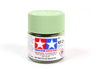 Tamiya 81721 Acrylic Mini XF-21 Sky