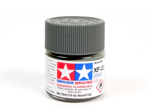 Tamiya 81722 Acrylic Mini XF-22 RLM Grey