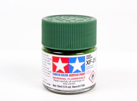 Tamiya 81726 Acrylic Mini XF-26 Deep Green