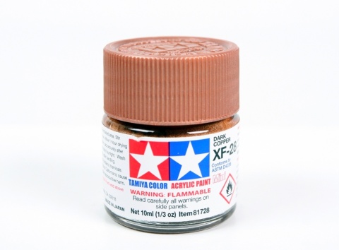 Tamiya 81728 Acrylic Mini XF-28 Dark Copper