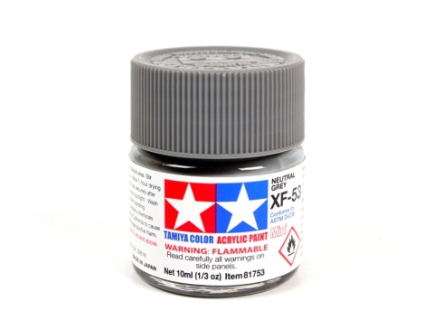Tamiya 81753 Acrylic Mini XF-53 Neutral Grey