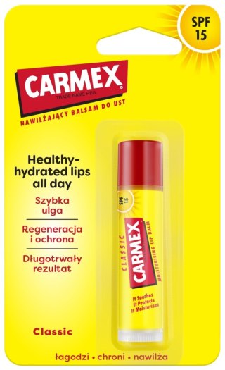 CARMEX Pomadka ochronna w sztyfcie Classic SPF 15 4,25 g