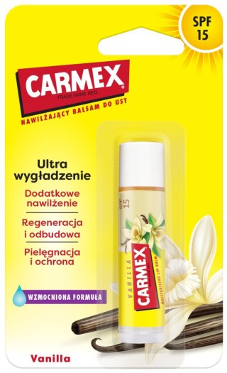 CARMEX Pomadka ochronna w sztyfcie Wanilia SPF 15 4,25 g