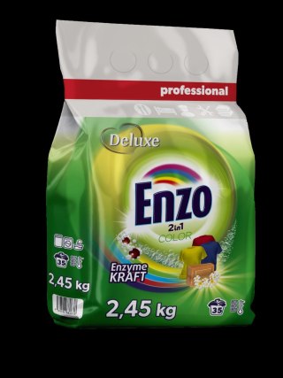 DELUXE ENZO Proszek d/prania 2,45kg folia KOLOR