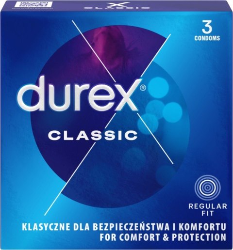 DUREX PREZERW.3szt CLASSIC&